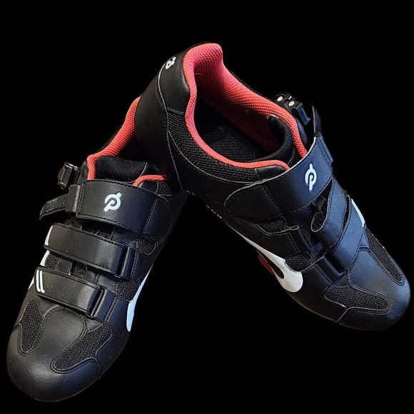 ⭐️Peloton 🚲Cycling Shoes with Spinning Cleats         Sz 45/11 US - Picture 4 of 6